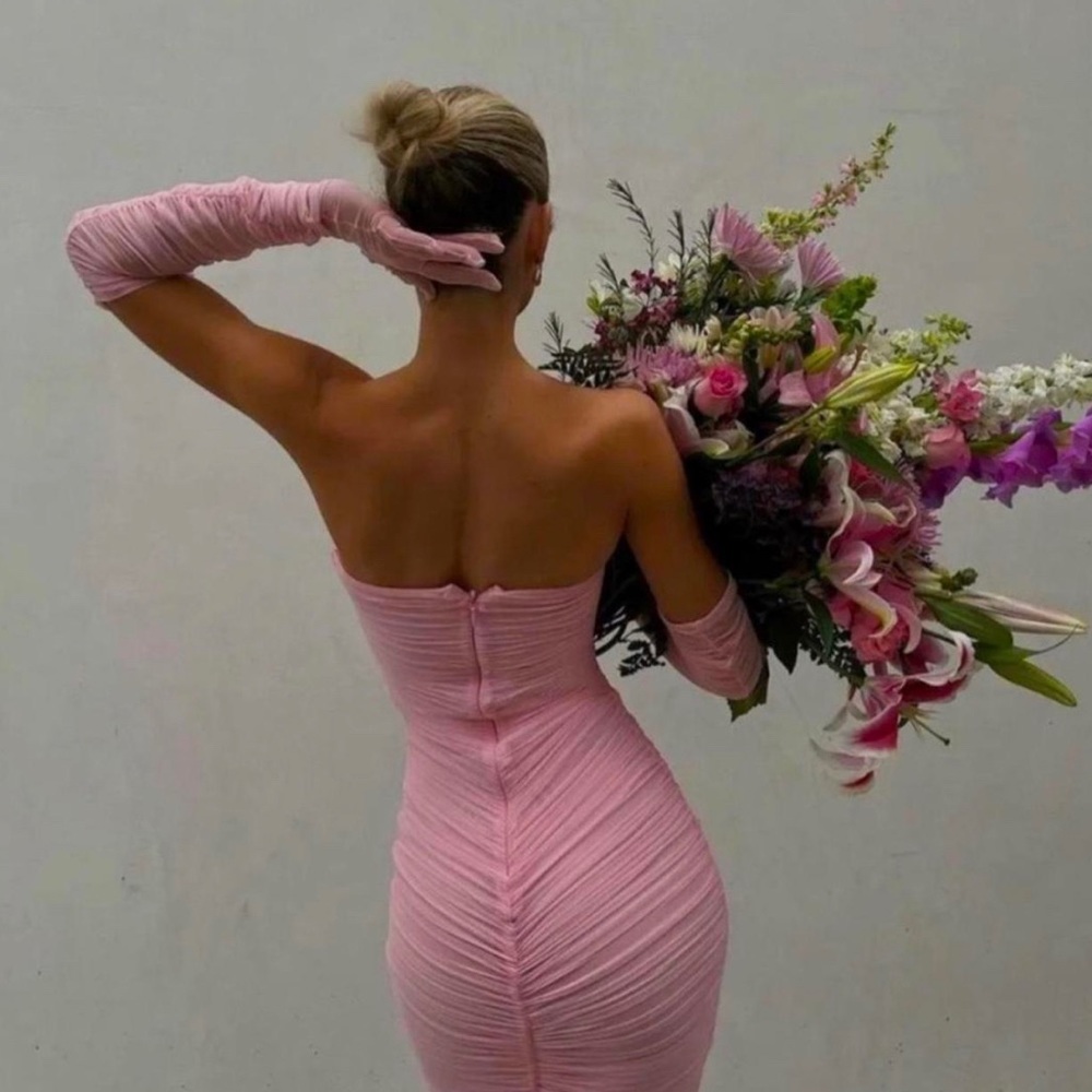 House of CB fairy pink Sofia dress